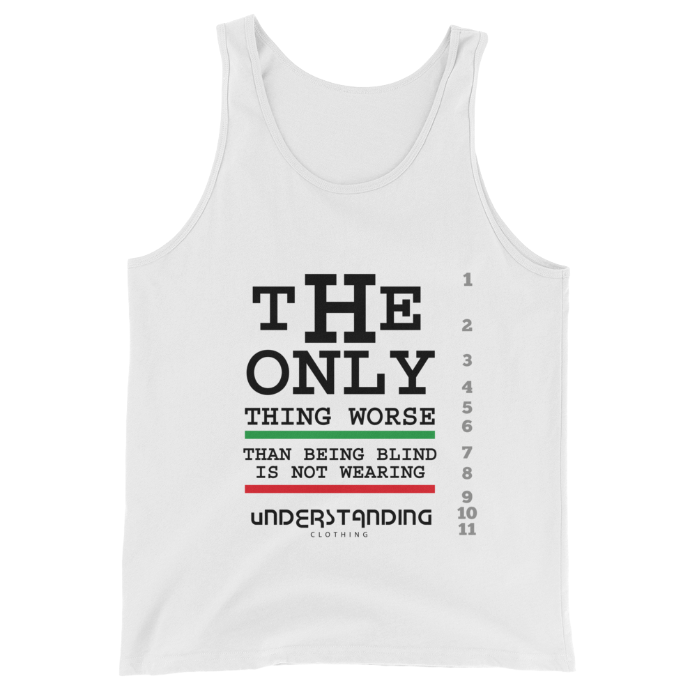 Understanding EyeChat Unisex Jersey Tank