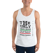 Load image into Gallery viewer, Understanding EyeChat Unisex Jersey Tank
