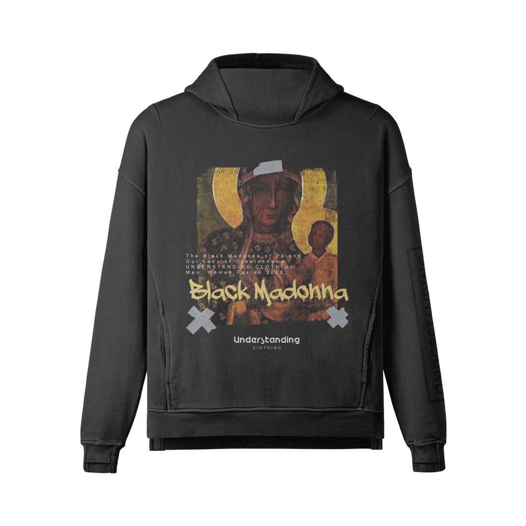 Black Madonna Trendy Hoodie