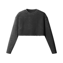 Load image into Gallery viewer, Understandong Logo LongSleeve Crop top
