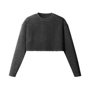 Understandong Logo LongSleeve Crop top