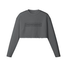 Load image into Gallery viewer, Understandong Logo LongSleeve Crop top
